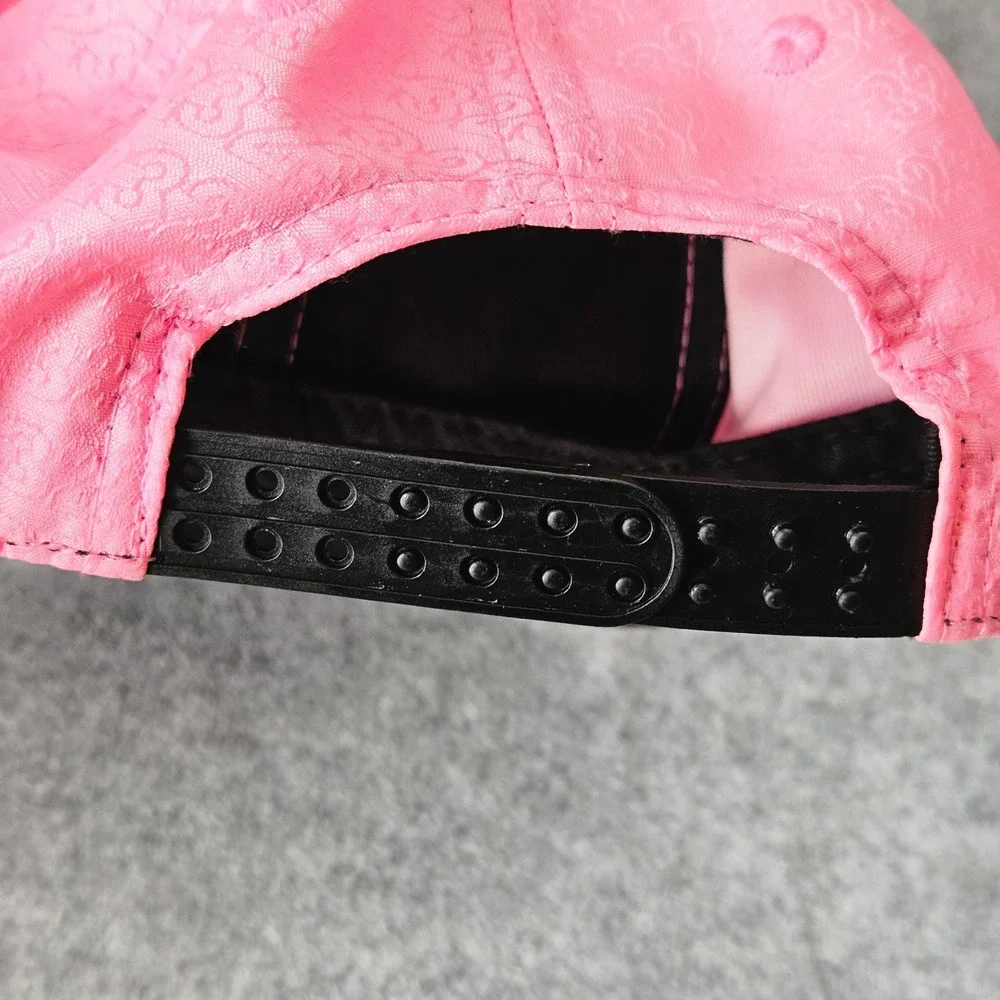 Jordan Jumpman Pink Black 23 Embossed Adjustable Cap Girls Size 4-7